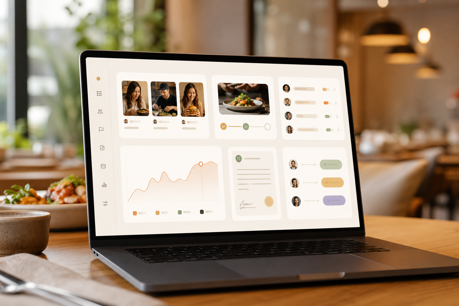 influencer crm and creator database dashboard for restaurants