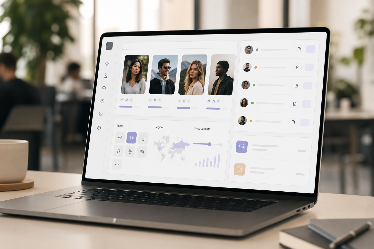 ai influencer discovery and matching dashboard overview
