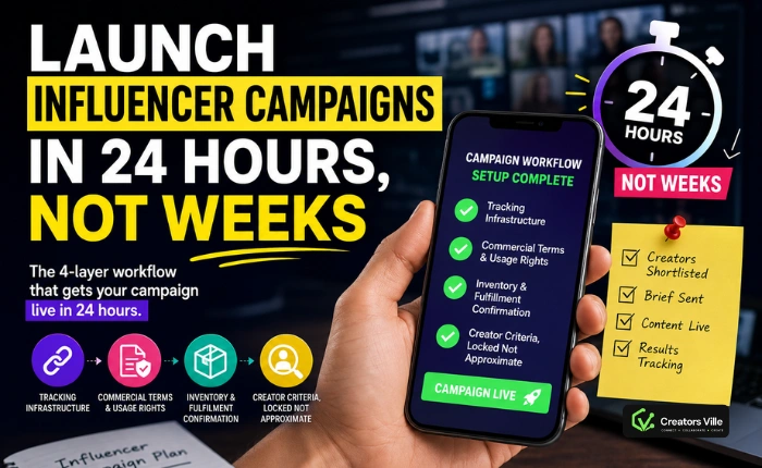 Launch Influencer Campaigns