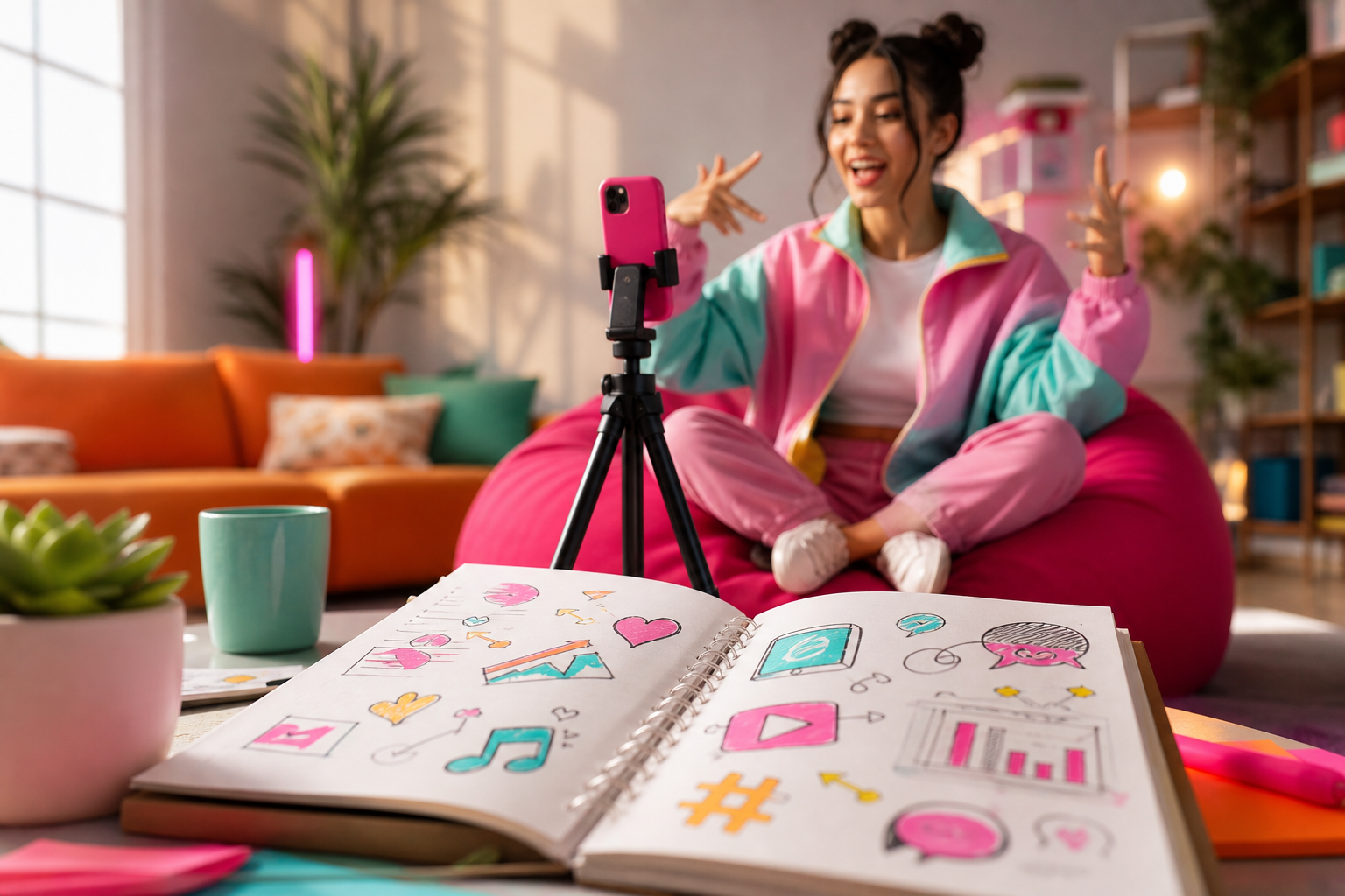 Step-by-step TikTok content workflow